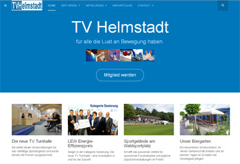 Homepage im neuen Design
